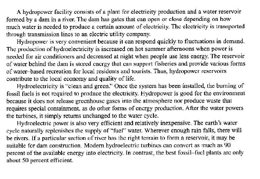 Toefl Essay Environment